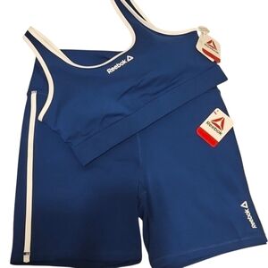 Reebok Women’s 2-Piece Athletic Set - Navy Peony